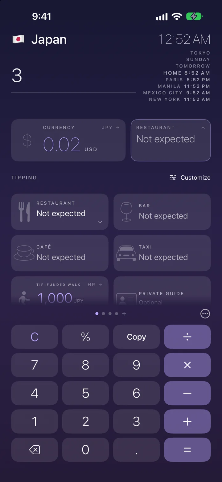 What to tip here, and whether service is already on the bill.